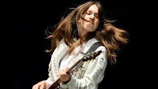 Instavid of HAIM at Glastonbury 2014