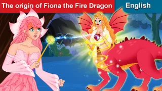 The Origin Of Fiona The Fire Dragon (Princess With Brave Heart - Part 2)🌛 WOA Fairy Tales