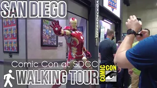 👁️‍🗨️Comic Con 🎫 San Diego Convention Center | Walking Tour 4K