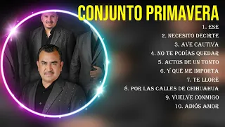 Las 10 mejores canciones de Conjunto Primavera 2024