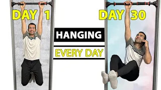 Dead Hang 5 Minutes a Day for 30 Days - Surprising Results