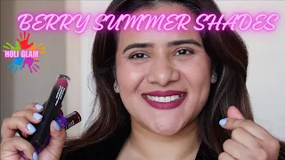Top Berry Summer Lipstick Shades 🍓|DrSmileup| #lipstick