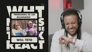 Wiu, Teto - Problemas de um Milionário (GRINGO REAGE a música Brasileira) 🇧🇷 🇵🇹