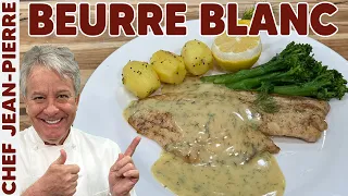 How to Make a Beurre Blanc (Butter Sauce) | Chef Jean-Pierre