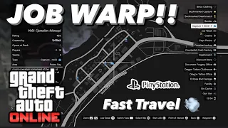 How to job warp on PlayStation in GTA Online