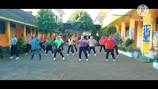 LALI JANJINE || Line Dance || Choreo by Enny Darmaji (INA) || Demo : SorSa - Dance 💜❤️💚