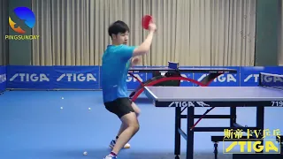 How to attack a half long ball in table tennis