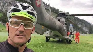 SWISS AIR FORCE MILITARY SUPER PUMA HELICOPTER URNERBODEN KLAUSENPASS LOGGING | SWISSPOWERJET