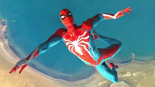 GTA 5 Epic Ragdolls | SpiderMan  Funny Moments ( Euphoria physics/Jumps/Fail )