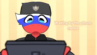 Waiting by the phone meme || Animation meme || Countryhumans