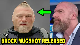 Brock Lesnar Mugshot Released After Arrest by Police as Triple H is Shocked - WWE News