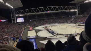 [HD] Centennial Classic: Leafs vs Red Wings Mitch Marner Goal Fan Reaction