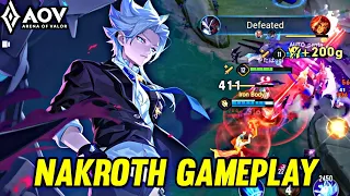 AOV : NAKROTH GAMEPLAY | IN JUNGLE - ARENA OF VALOR LIÊNQUÂNMOBILE ROV