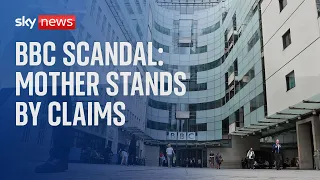 BBC presenter scandal: Mother stands by claims after lawyer insists 'nothing inappropriate' happened