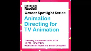 How To Direct Animation & Cartoons For Television By Cartoon Network