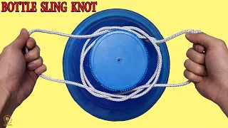 How To Tie a Rope? Usefull Knot in Life, Bottle Sling Knot @9DIYCrafts