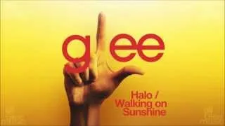 Halo / Walking On Sunshine | Glee [HD FULL STUDIO]