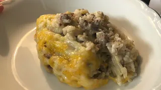 Hamburger & Rice Casserole SO GOOD! | Southern Sassy Mama