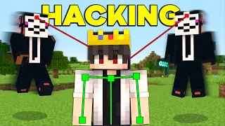 I Sneaked Into a HACKERS ONLY Server in Minecraft...