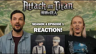 Attack on Titan | 4x1 The Other Side of the Sea - REACTION!
