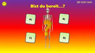 My Daily Quiz - Special: Anatomie & Medizin (Jan. 2023)