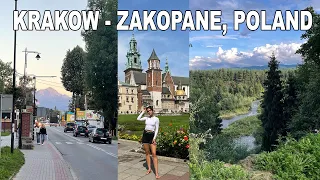 KRAKOW & ZAKOPANE, POLAND -TRAVEL VLOG!!