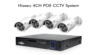 Комплект 4 PoE ip-камеры и PoE ip-видеорегистратор