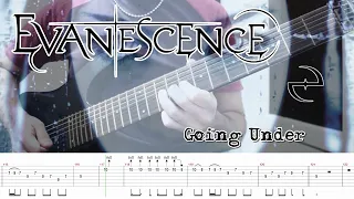 Evanescence - Going Under (Guitar Cover + TABS)
