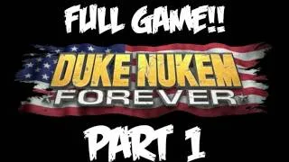 Duke Nukem Forever Walkthrough Part 1 [Chapter 1 & 2] - GIVEAWAY! - Let's Play (Gameplay)