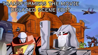 Wheeljack and Blaster in battle (DELATED SCENE FROM: TRANSFORMERS G1 THE MOVIE) - WheeljackTv TF