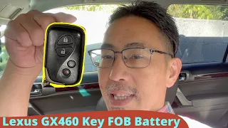 Why I replaced my Lexus GX460 Key FOB Battery