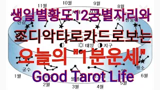 (1분운세)12월10일(목)💓연애운🙏오늘의운세⭐️생일별 별자리와 조디악타로카드로 보는 오늘의 "1분운세" 항상 행운가득하시길빕니다