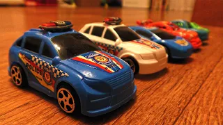 Plastic Toy Trucks and Cars Video