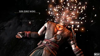 Mortal Kombat X Brain Freeze Faction Kill on All Characters Lin Kuei