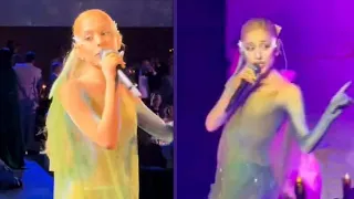 Watch Ariana Grande's Surprise Performance Inside 2024 Met Gala