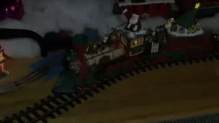 Holiday Express Train by New Bright. Updated Christmas Tree display layout.