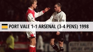 Port Vale 1-1 Arsenal (3-4 penalties) , FA Cup, January 1998