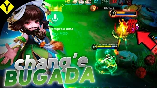 ENCONTRAMOS UM BUG NO MOBILE LEGENDS! CHANG'E DANO FÍSICO