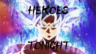 GOKU VS JIREN AMV // Heroes Tonight