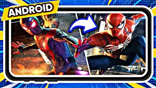 MIRANHA! OS 6 MELHORES JOGOS DO HOMEM-ARANHA MOBILE PARA CELULAR ANDROID 2024 SPIDER-MAN 2 GAME 2024