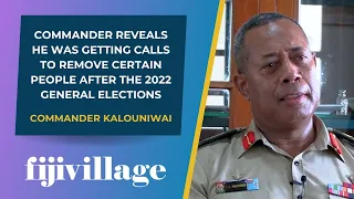 Commander reveals he was getting calls to remove certain people after the 2022 general elections