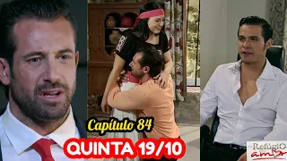 UM REFÚGIO PARA O AMOR capítulo de hoje quinta-feira (19/10/2023) novelas do SBT