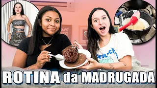 ROTINA DA MADRUGADA - FIZEMOS UM BRIGADEIRO DIFERENTE