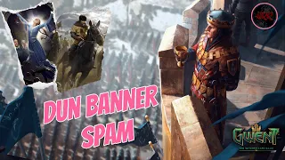 Gwent | Pro Rank Dun Banner spam meme deck