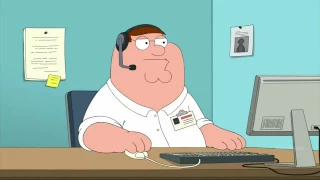 FAMILY GUY - Peter Manning the Suicide hotline