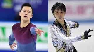 Patrick Chan, Yuzuru Hanyu Free Programs at World Team Trophy