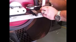 Hollow grinding jig