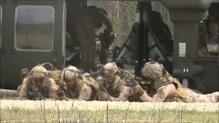 UAE and U.S. Troops Enter The Box at JRTC