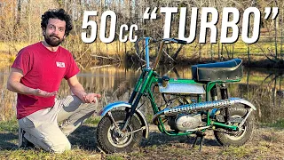 I Bought a 1969 Italian Mini Bike for CHEAP, Will it Run? | Morini 50cc 2 Stroke Revival