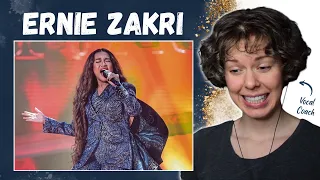 Vocal Coach Reacts to ERNIE ZAKRI - Ku Bersuara